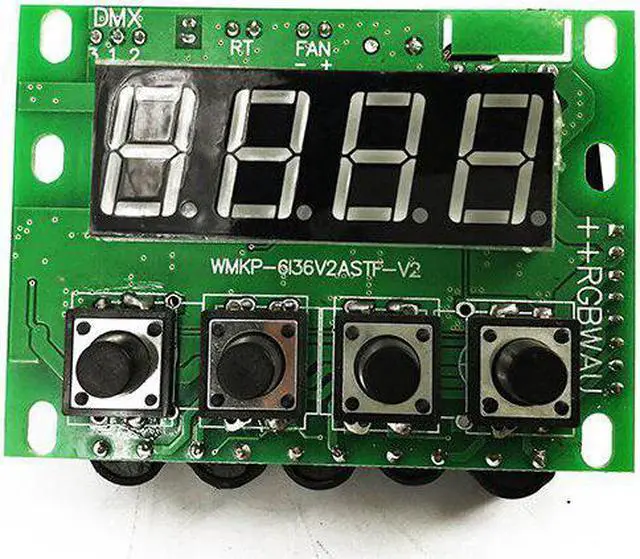 Main image of LED 18x18W RGBWA+UV Light Motherboard Stage Lights Spare Part Professional Accessories Dmx controller 6/10 Channel