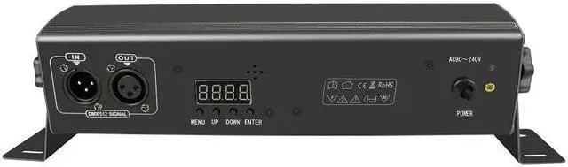 Alt view image 5 of 5 - 72W 24LEDs 36W 54W 12leds 18leds DMX512 DJ LED UV Stage Light Bar Black Party Club Disco For Christmas Indoor Stage Effect Light
