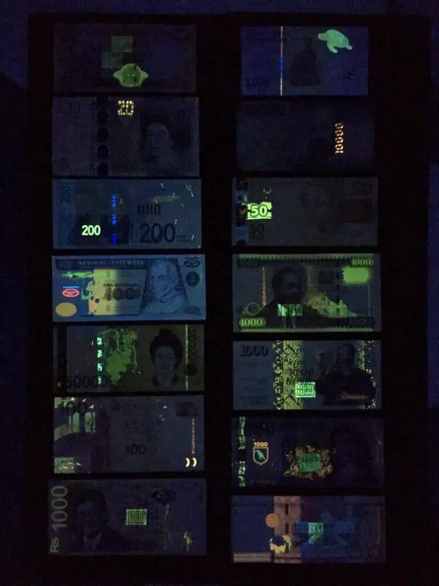 Alt view image 5 of 5 - 3W uv Light Pen 2*AAA Battery Powered Metal Material Money Inspection LED UV Torch Light Mini Pen Flashlight 395nm