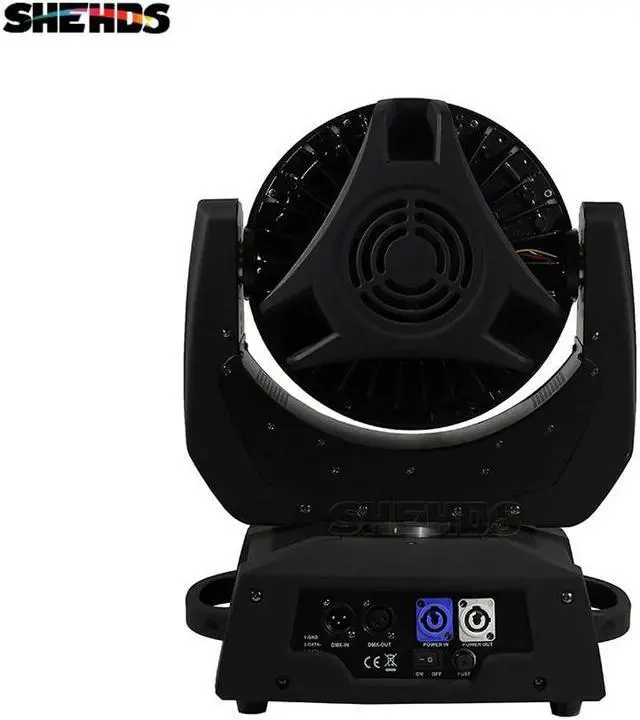 Alt view image 2 of 5 - 36x18W RGBWA+UV Zoom Moving Head 6in1 Wash DMX512 Factory Directly Sale Dj Disco Stage Lighting Good For Party NightClub