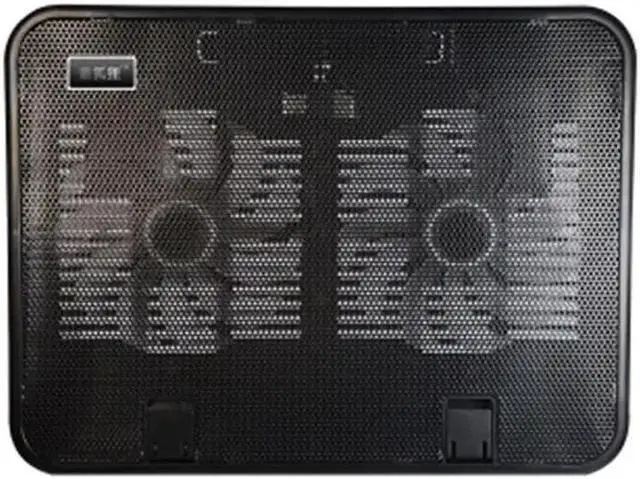 Alt view image 5 of 5 - Panel Dual Fan Notebook Cooler High Speed Silent Laptop Cooling Pad Slim Stand Holder for 14 Inch PC Computer