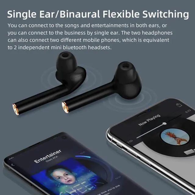 Alt view image 4 of 5 - For air pods pro TWS 1:1 In-ear Blutooth Wireless Earphone Mini Gaming Headsets Headphones Stereo Earbuds FOR Aire 2 3 pro
