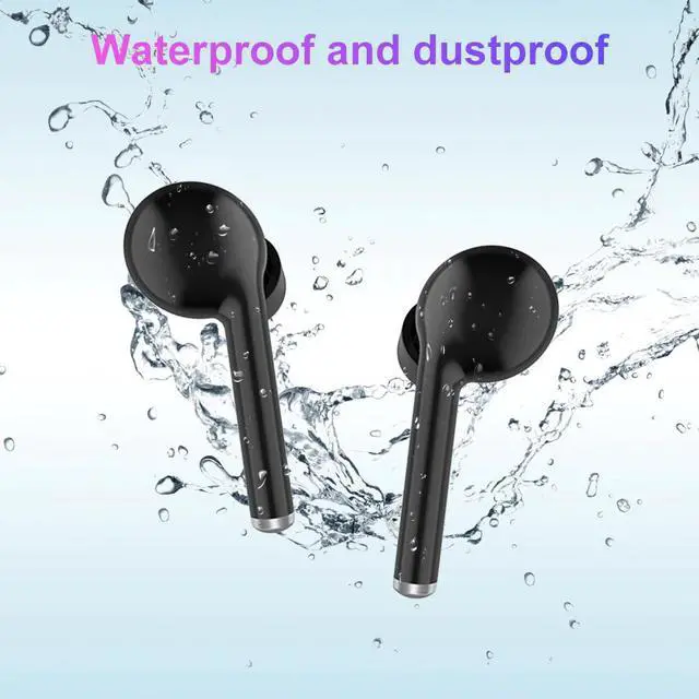 Alt view image 2 of 5 - 5.0 Bluetooth Earphones TWS Wireless Bluetooth Earbuds With Microphone Sport terproof Gaming Headset Wireless Headphones