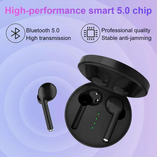Alt view image 4 of 5 - 5.0 Bluetooth Earphones TWS Wireless Bluetooth Earbuds With Microphone Sport terproof Gaming Headset Wireless Headphones