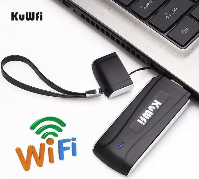Alt view image 4 of 5 - USB 4G Modem  LTE WiFi Dongle mobile WiFi Network Hotspot mini 3G 4G WiFi Modem Router with SIM Card Slot for Car outdoor