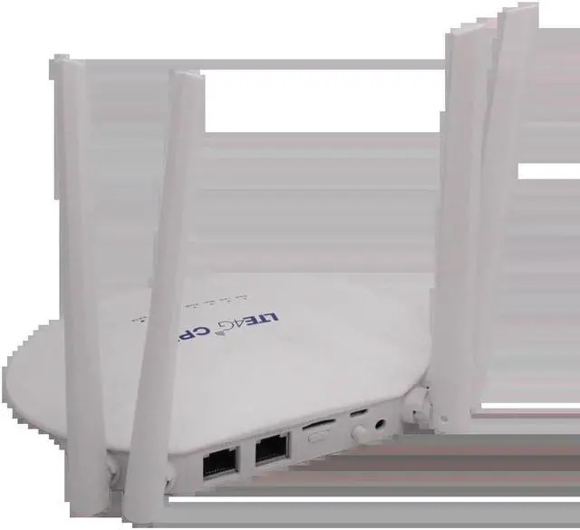 Alt view image 4 of 5 - 4G LTE Indoor CPE Mobile WiFi Router with SIM Card Slot External Antenna High Speed 300Mbps Wireless Routers