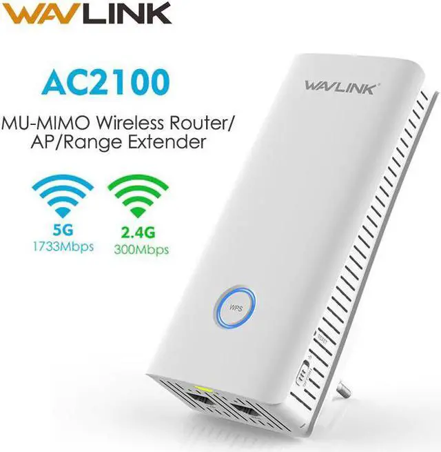 Main image of New AC2100 MU-MIMO Gigabit Wireless WiFI Router Wi fi Range Extender Dual band 5G 2.4G Smart Connect wifi Repeater Home