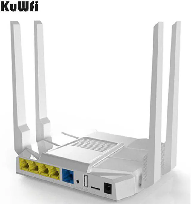 Alt view image 3 of 5 - 4G LTE Wifi Router 1200Mbps Dual Band Wireless Router 11AC 2.4Ghz&5.8Ghz Wireless CPE With Sim Card/LAN Port