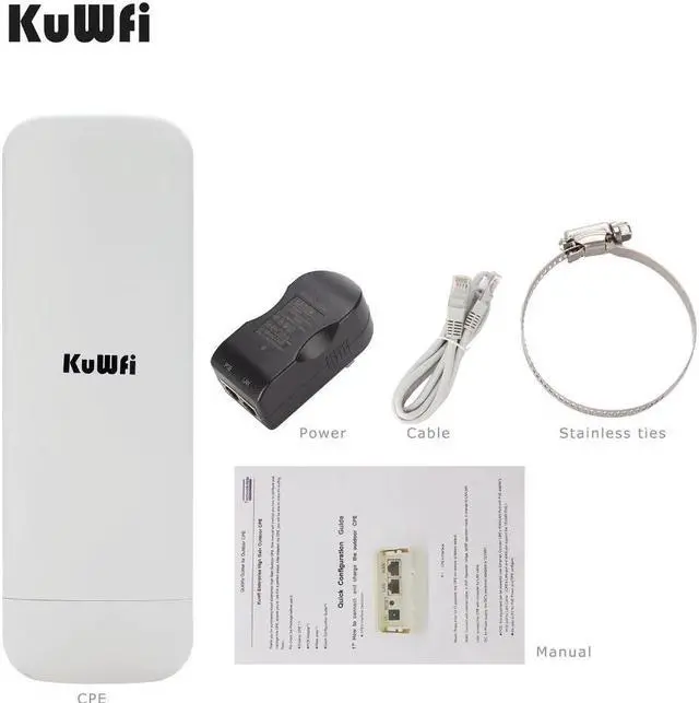 Main image of 3KM Wireless CPE Router 300Mbps Wireless Outdoor AP Router WIFI Repeater WIFI Extender Access Point  AP Bridge Client Router