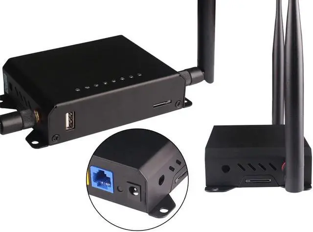 Alt view image 4 of 5 - 300Mbps Wireless Wifi Router Openwrt Long Range Wifi Repeater Wifi Extender Through Wall Home Router With 2*5dBi Antennas