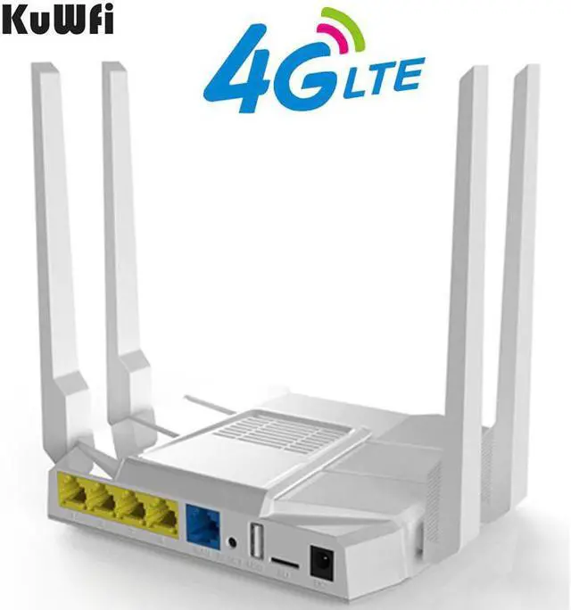 Main image of 4G LTE Wifi Router 1200Mbps Dual Band Wireless Router 11AC 2.4Ghz&5.8Ghz Wireless CPE With Sim Card/LAN Port