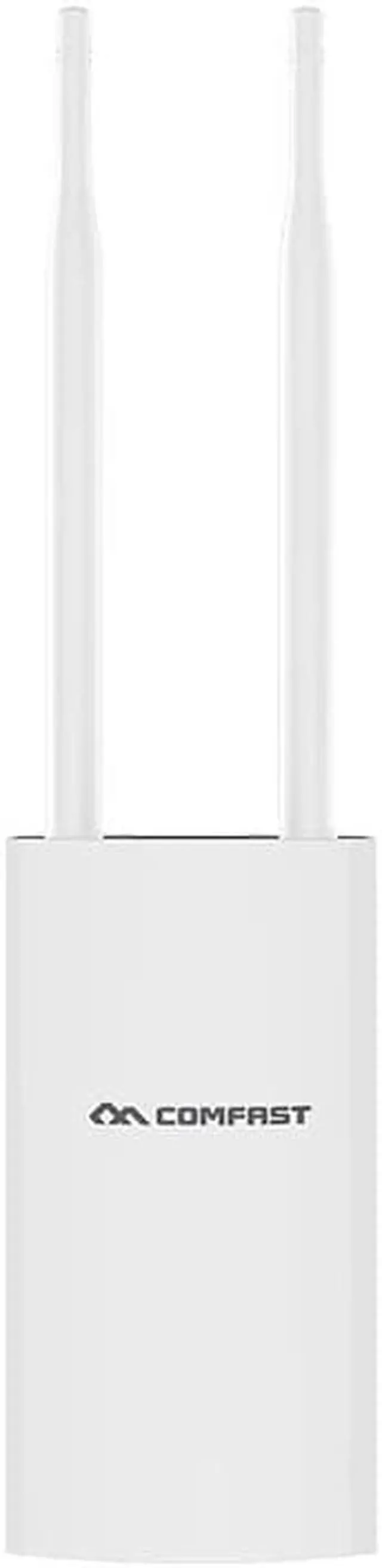 Alt view image 4 of 5 - 2.4G&5.8G 300Mbps~1200Mbps 48V PoE 27dBm Outdoor wireless AP CPE wifi router signal booster base station with antennas for park