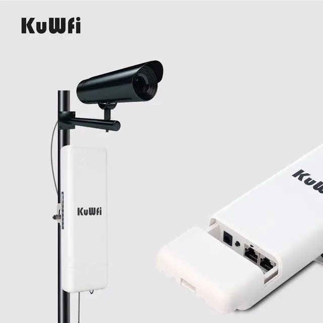 Alt view image 5 of 5 - 3KM 450Mbps AP Router Wireless Outdoor CPE WIFI Router 1000mW WIFI Bridge WIFI Repeater Extender WDS Support Monitor IP Camera