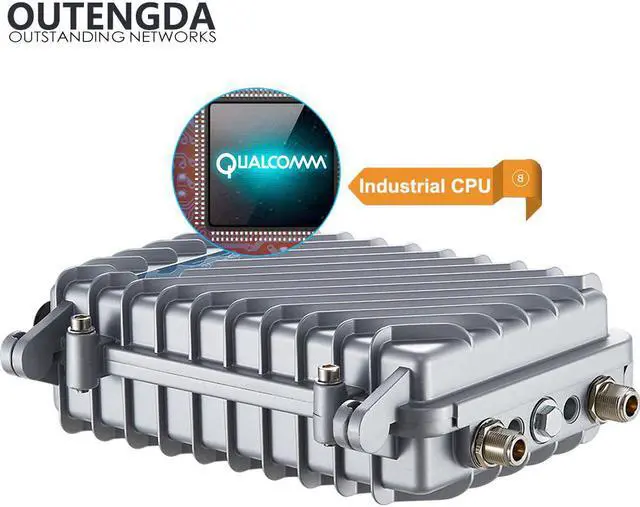 Alt view image 4 of 5 - 11AC 2.4G 5G WiFi Access Point Outdoor CPE AP Router Wi-Fi Signal Amplifier Repeater Outside Long Range WiFi Wireless Router Poe