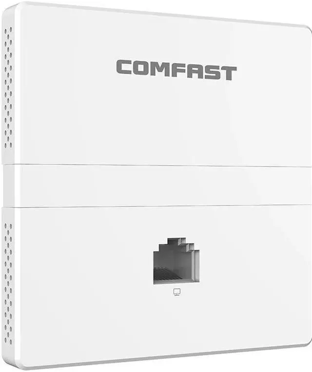 Alt view image 3 of 5 - 1200Mbps Wireless in wall AP 2.4G+5Ghz dual band access point AP for hotel with gigabit WAN LAN RJ45 Port 48V POE ac wifi Router
