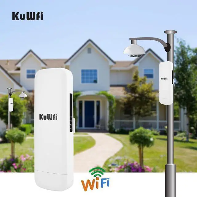 Alt view image 2 of 5 - 3KM Wireless CPE Router 300Mbps Wireless Outdoor AP Router WIFI Repeater WIFI Extender Access Point  AP Bridge Client Router