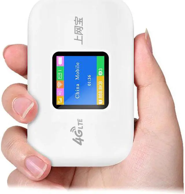 Alt view image 3 of 5 - 4G Wifi Router mini router 3G 4G Lte Wireless Portable Pocket wi fi Mobile Hotspot Car Wi-fi Router With Sim Card Slot
