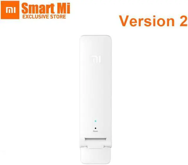 Main image of English Version Two Amplifier 2 Mi WiFi Repeater2 Extender Portable Mini Router Wi-Fi Expander Signal USB Power Supply