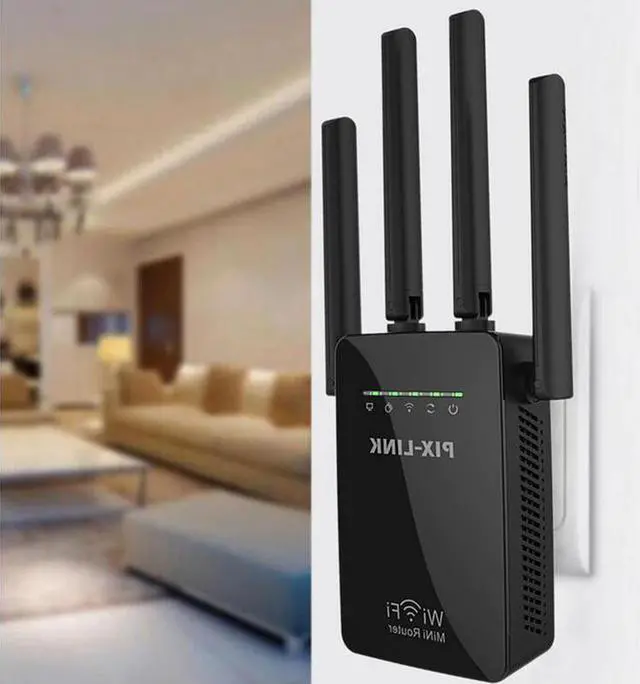Main image of 300Mbps Wireless WIFI Router Wi-Fi Repeater Booster Extender Long Range Home Network 802.11b/g/n RJ45 2 Ports Access Point