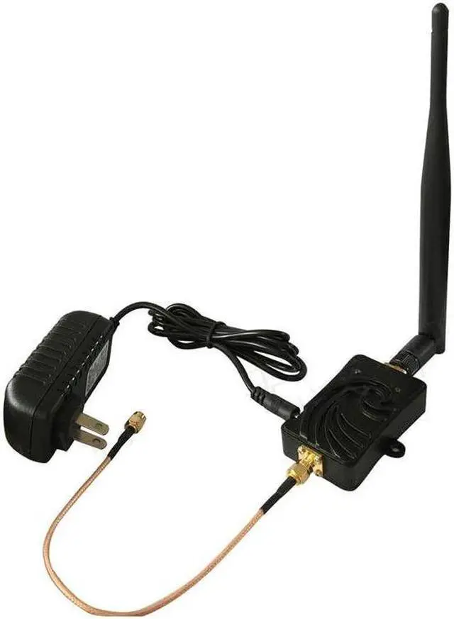 Alt view image 3 of 3 - Signal Booster 5.8Ghz 5W 802.11 bluetooth Signal Extender Repeater Broadband Amplifiers for Wireless Router Card
