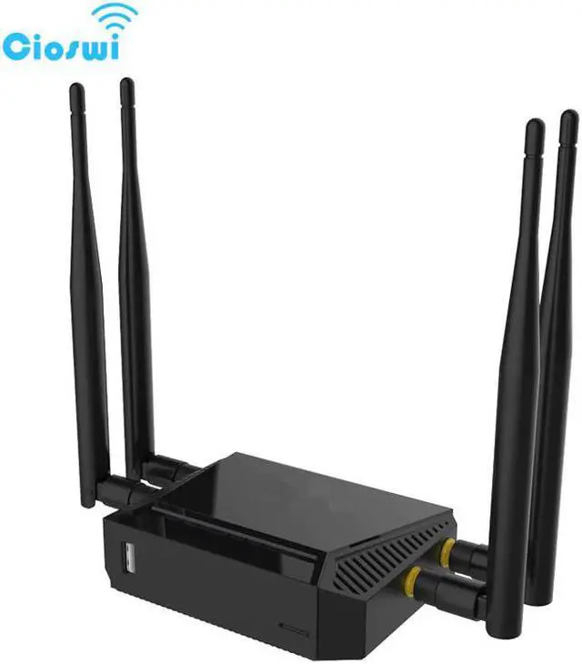 Alt view image 4 of 5 - WE3926 Router 3G 4G WiFi Modem With SIM Card Slot 128MB Memory 300Mbps LTE OpenWrt Wireless USB WiFi Router Network SMA \