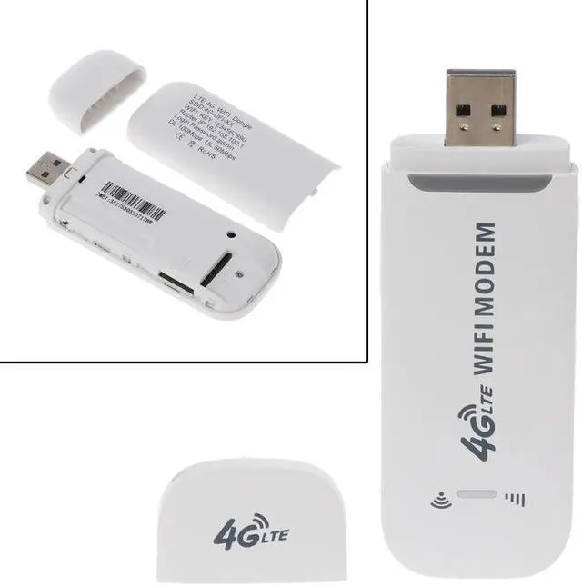 Alt view image 3 of 5 - 4G LTE USB Modem Network Adapter With WiFi Hotspot SIM Card 4G Wireless Router