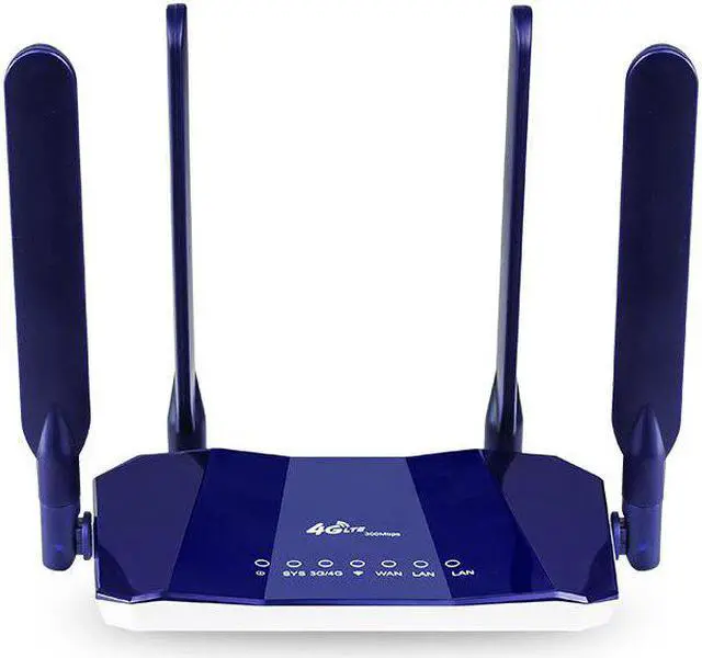 Main image of 4G LTE CPE Router 300Mbps CAT4 Wireless CPE Routers Unlocked Wifi Router 4G LTE FDD RJ45Ports&Sim Card Slot Up to 25users