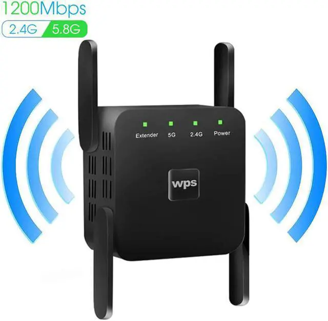 Main image of Router Repeater 300/1200Mbps Wi-Fi Extender 2.4G/5G Wireless  Booster Wi Fi Amplifier 5Ghz Network Signal Repeaters