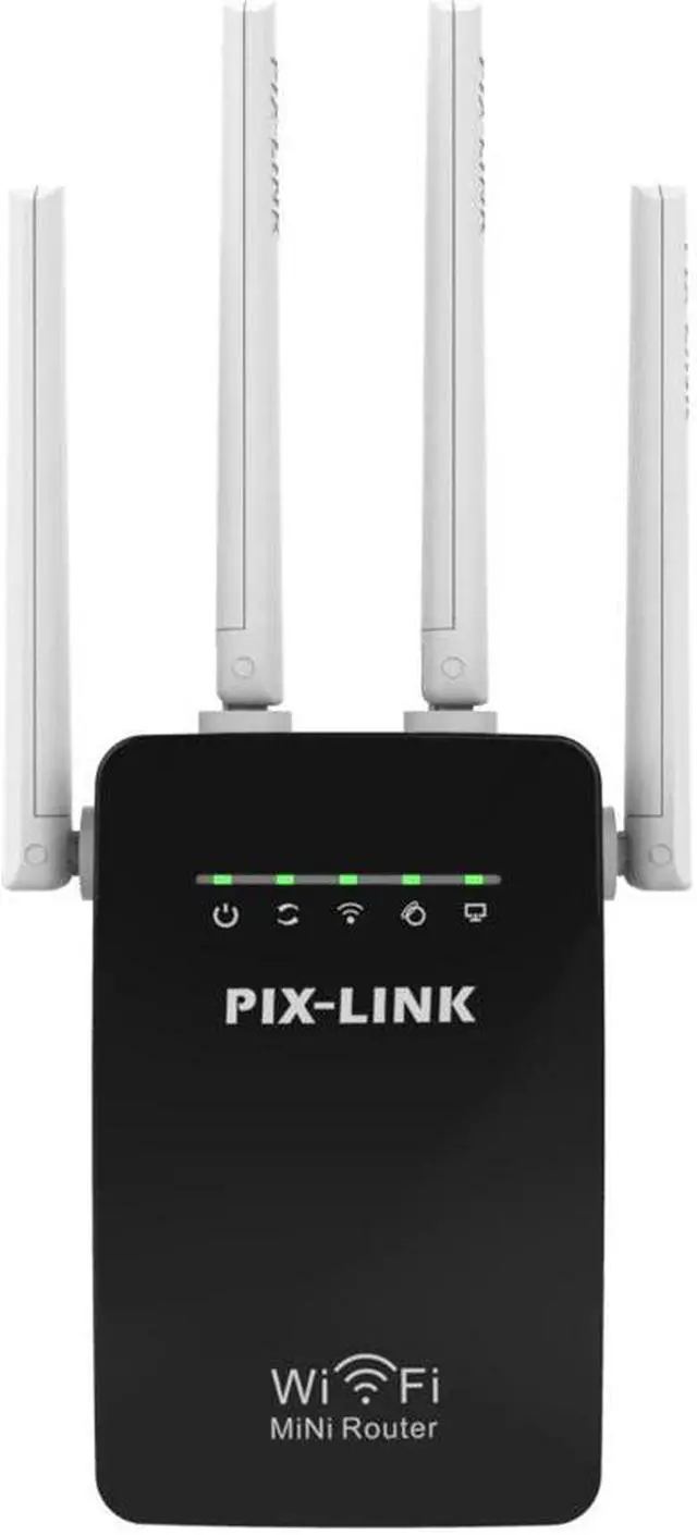 Main image of Wireless Router Wifi Repeater 300Mbps Signal Booster Dual LAN Port 802.11n/b/g Range Signal Expander Amplifier 4 Antenna