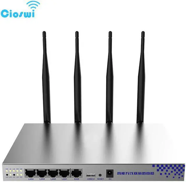 Main image of 802.11AC 1200Mbps 2.4G 5G Dual Band Wifi Router MT7620A MT7612 chipsets High Power Wireless Router Long Wifi Range
