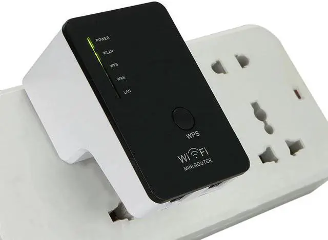 Alt view image 5 of 5 - 300Mbps Wireless Wifi Repeater Antenna AP Wireless-N 802.11N/G/B Network Router Range Expander Signal Booster 5 Mode US/EU plug