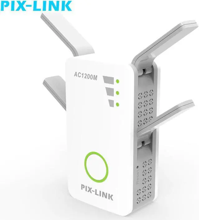 Main image of 1200Mbps Wireless Router Wifi Range Extender Repeater Signal Booster 2.4/5GHz Dual Band AP WPS With 4 External Antennas