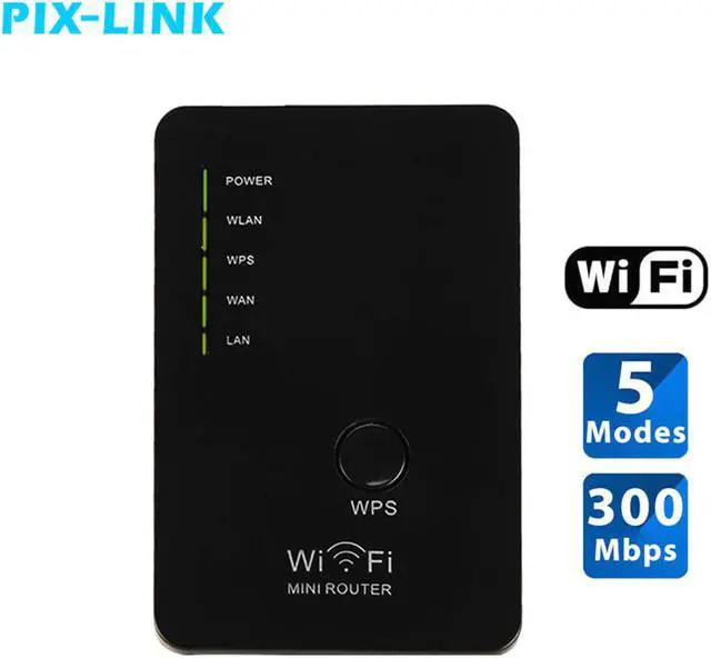 Main image of 300Mbps Wireless Wifi Repeater Antenna AP Wireless-N 802.11N/G/B Network Router Range Expander Signal Booster 5 Mode US/EU plug