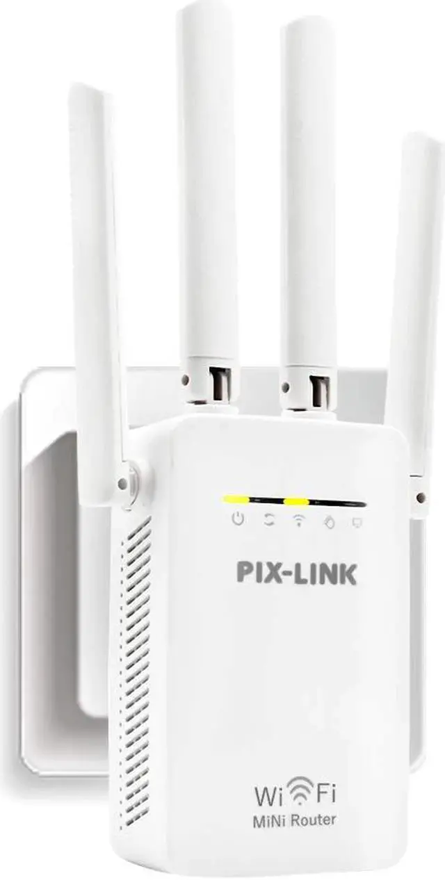 Alt view image 2 of 5 - 300Mbps Wireless WIFI Router Wi-Fi Repeater Booster Extender Long Range Home Network 802.11b/g/n RJ45 2 Ports Access Point