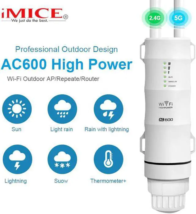 Main image of WiFi Repeater WiFi Extender Long Range 5G Ultraboost Wi Fi Booster AC600 Wi-Fi Amplifier Wireless Router Access Point