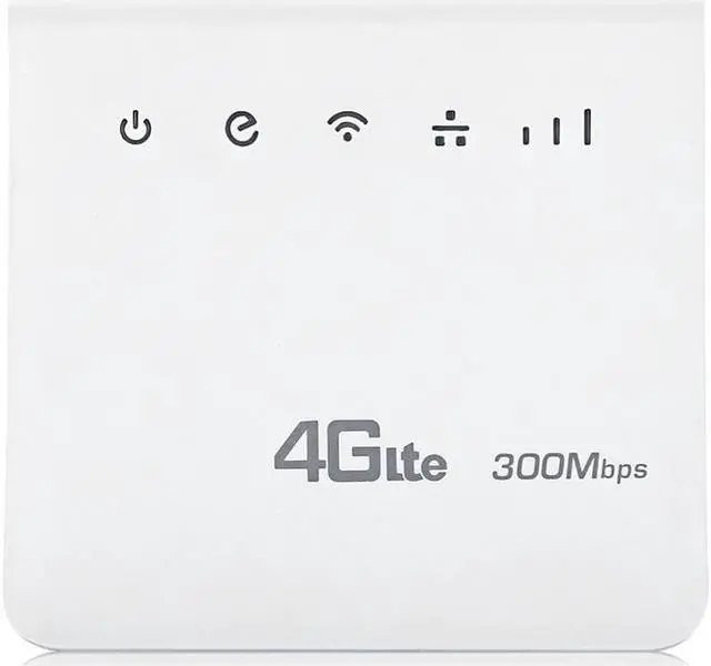Alt view image 5 of 5 - 300Mbps 4G LTE Wifi Router Wireless CPE Mobile WiFi with SIM Card Slot up to 32 wifi Users Long wifi Coverage for Home/ Outdoor