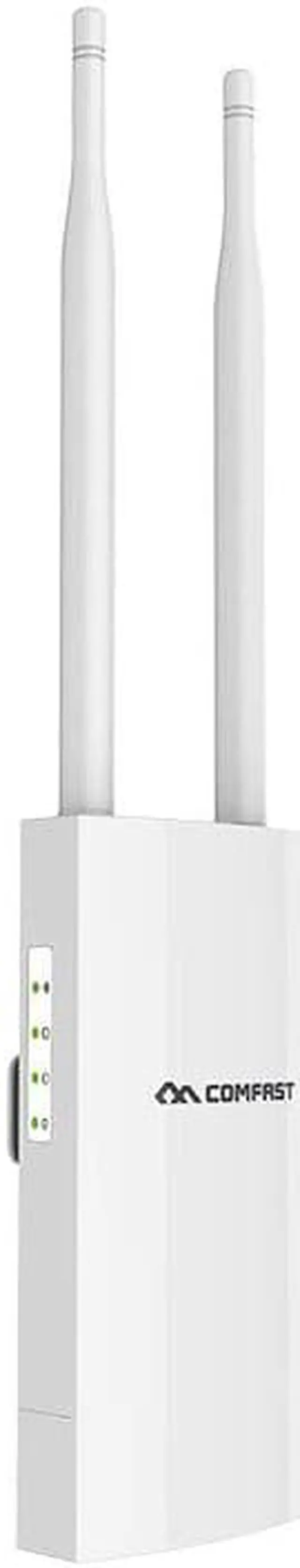Alt view image 2 of 5 - 2.4G&5.8G 300Mbps~1200Mbps 48V PoE 27dBm Outdoor wireless AP CPE wifi router signal booster base station with antennas for park