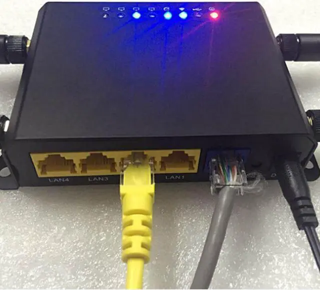 Alt view image 3 of 5 - 3G 4G Ite Router WiFi Router 300Mbps Modem Router 2.4G/5GHz 128MB RAM 4g Mobile Wifi Router WE826-T With Sim Card Slot