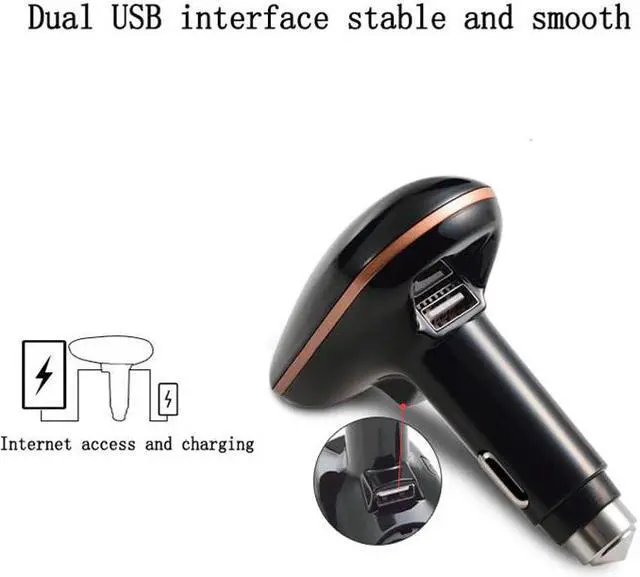 Alt view image 2 of 5 - 4G CarFi Unlock Broadband Modem SIM Card Wifi Mobile Hotspot with 5V/1A Cigarette Car Wi fi Router for 10 User