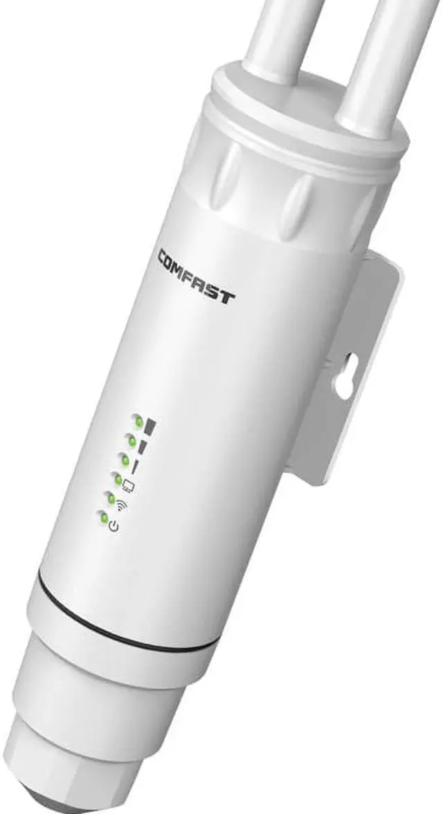Alt view image 3 of 5 - 500mW High Power Outdoor WIFI Router/Access Point/CPE Dual Dand 2.4Ghz/5Ghz Outdoor AP 10dBi Antenna POE WIFI coverage AP