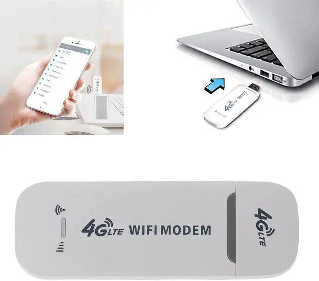 Alt view image 2 of 5 - 4G LTE USB Modem Network Adapter With WiFi Hotspot SIM Card 4G Wireless Router