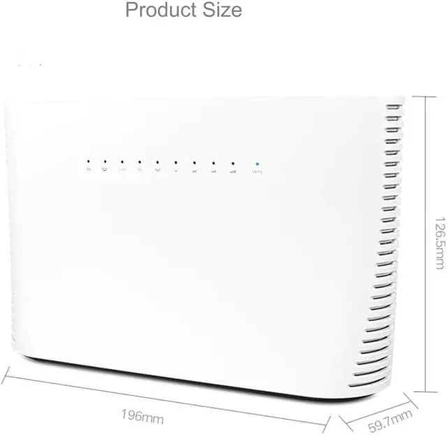 Alt view image 3 of 5 - 1200Mbps Wifi router 4G LTE cpe mobile router, support LAN port SIM card slot portable wireless router 4G USB modem wifi