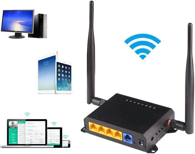 Main image of 300Mbps Wireless Wifi Router Openwrt Long Range Wifi Repeater Wifi Extender Through Wall Home Router With 2*5dBi Antennas