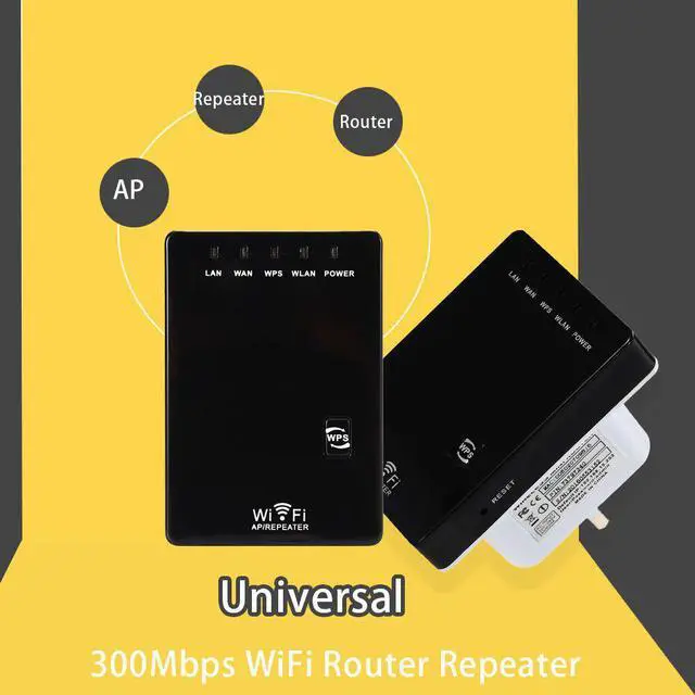Alt view image 3 of 5 - 300Mbps Wirless Wifi Router Repeater Range Extender Mini Wireless-N  Bridge Access Point Wide Roteador Extender EU/US/UK Plug