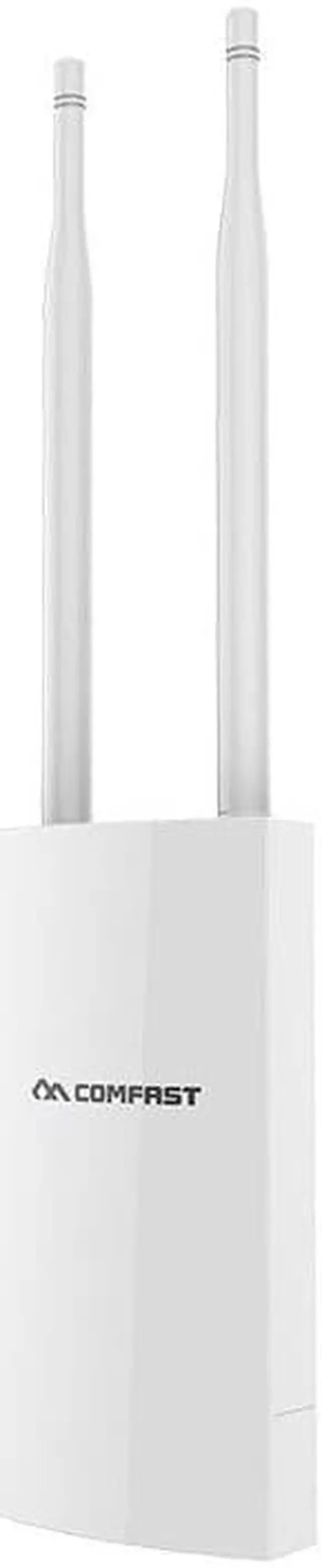 Alt view image 3 of 5 - 2.4G&5.8G 300Mbps~1200Mbps 48V PoE 27dBm Outdoor wireless AP CPE wifi router signal booster base station with antennas for park