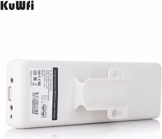 Alt view image 4 of 5 - 3KM 450Mbps AP Router Wireless Outdoor CPE WIFI Router 1000mW WIFI Bridge WIFI Repeater Extender WDS Support Monitor IP Camera