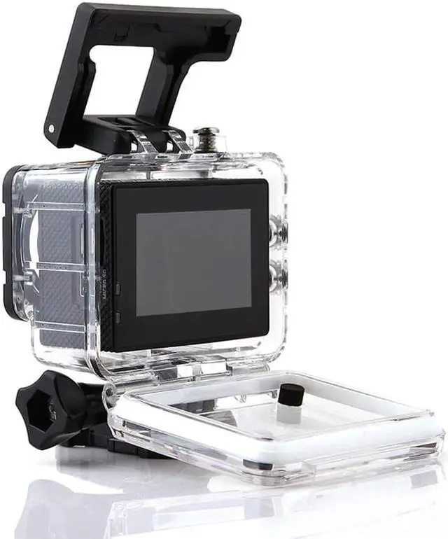 Alt view image 4 of 5 - Action Camera 16MP Ultra HD 4K 30fps WiFi 2.0''170D Go Waterproof Pro Sports DV Camera Helmet Video Recording Camera DVR