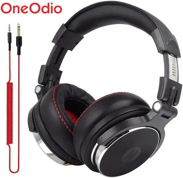 Main image of DJ Professional Studio Headphone Monitors DJ Wired Headset Over Ear Studio Headphones Wired Stereo Earphone For Phone Computer