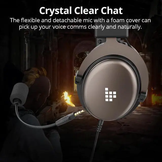 Alt view image 2 of 5 - Sono Gaming Headphones Headset Gamer Wired Headphones for computer with Mic for PS4,Xbox One,Switch and Mobile Devices