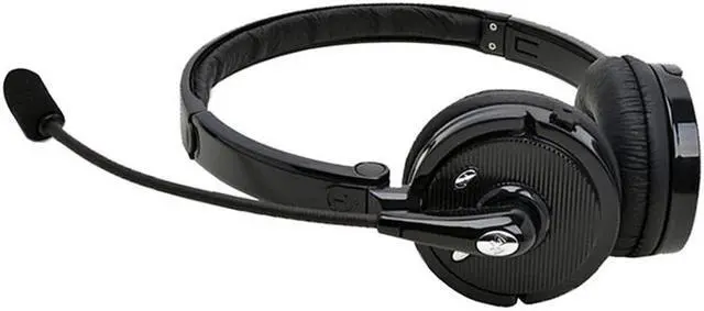 Alt view image 3 of 5 - Bluetooth Headset Noise Cancelling Headphones With Boom Mic For Office Phone Call Center Customer Service PC Cell Phone